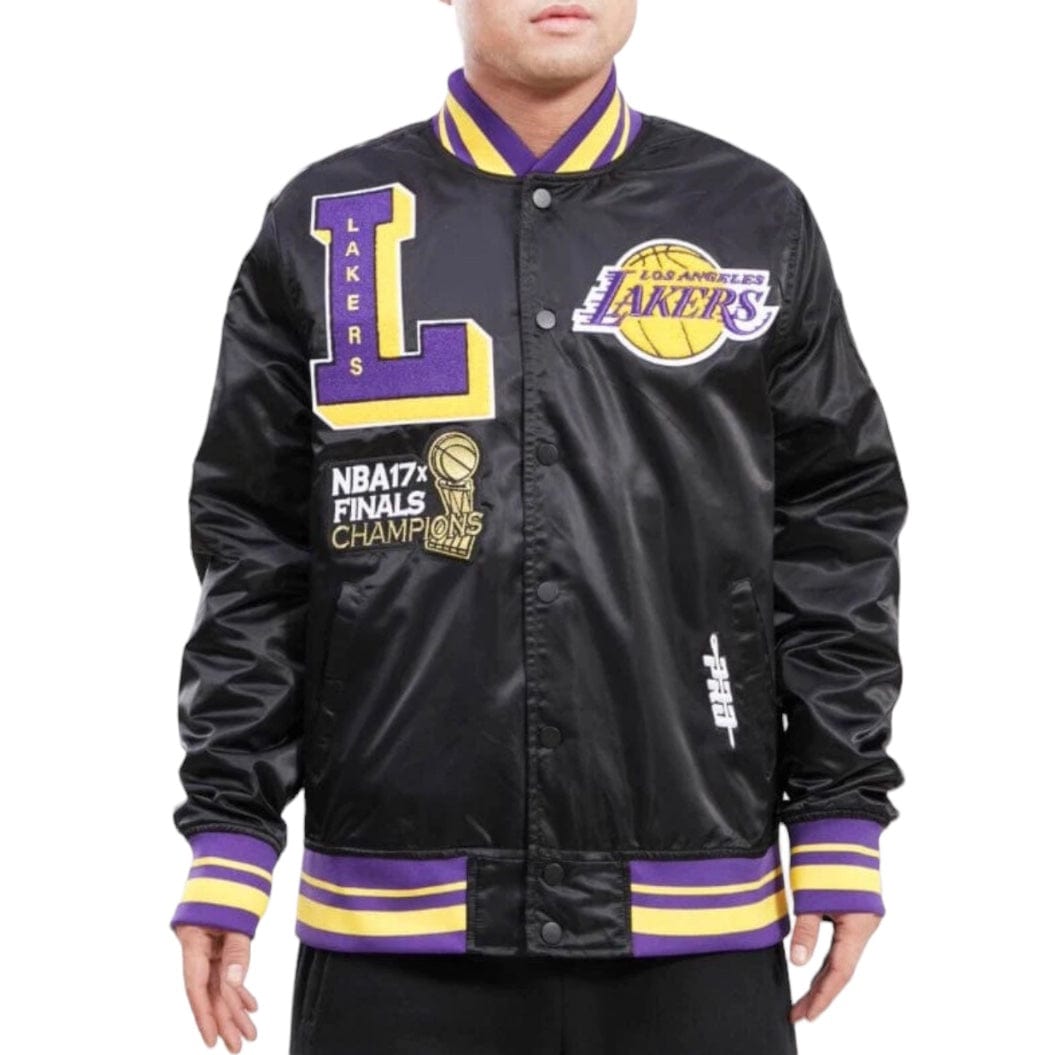 Los Angeles Lakers Varsity Jacket - Black