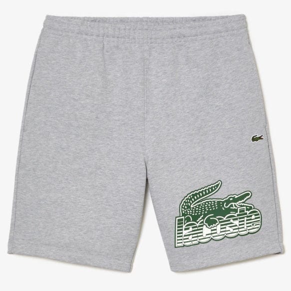 Lacoste Unbrushed Cotton Fleece Short (Grey Chine) GH5086-51 – City Man USA