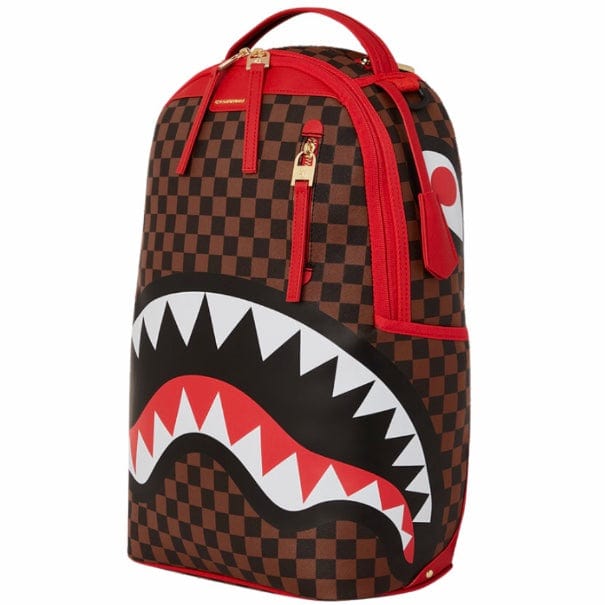 Backpacks Sprayground Red Sharks In Paris Dlxsv Backpack • shop