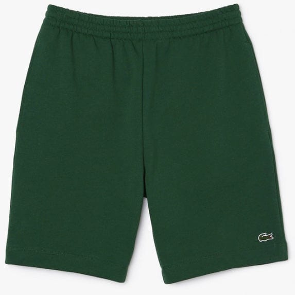 Lacoste Organic Brushed Cotton Fleece Shorts (Green) GH9627-51 – City ...