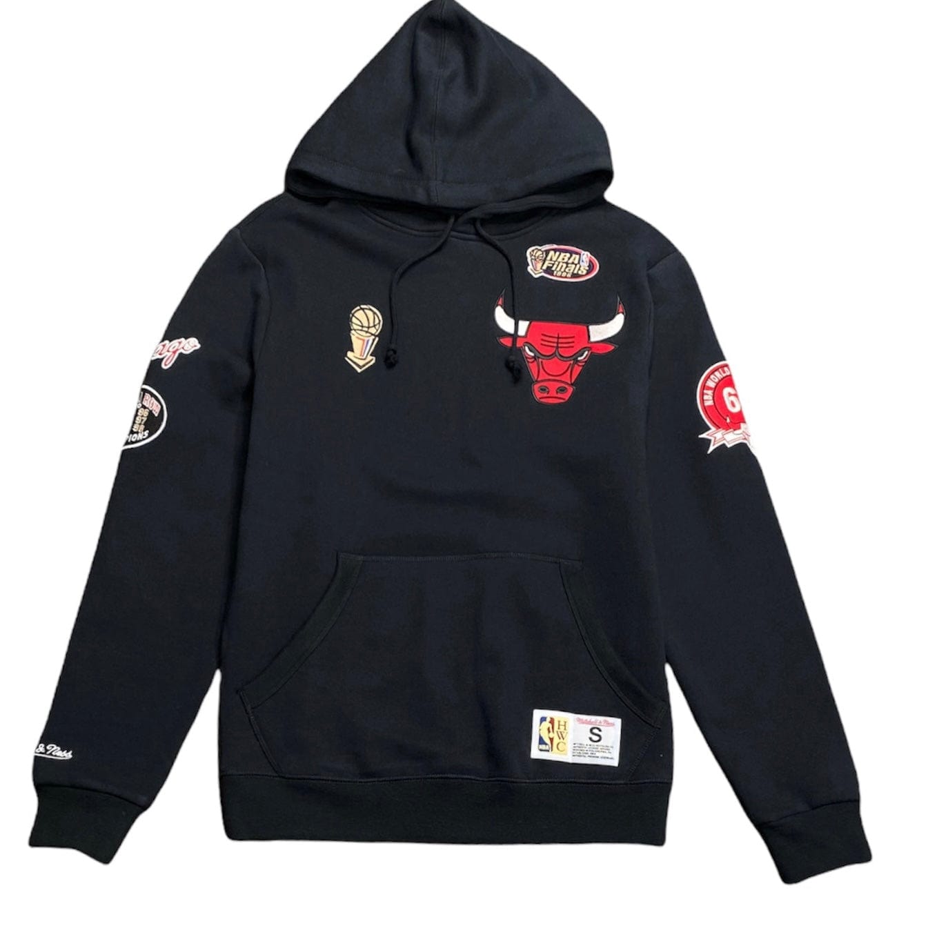 NTWRK - Mitchell & Ness Nba Chicago Bulls Champ City Hoodie (Black)