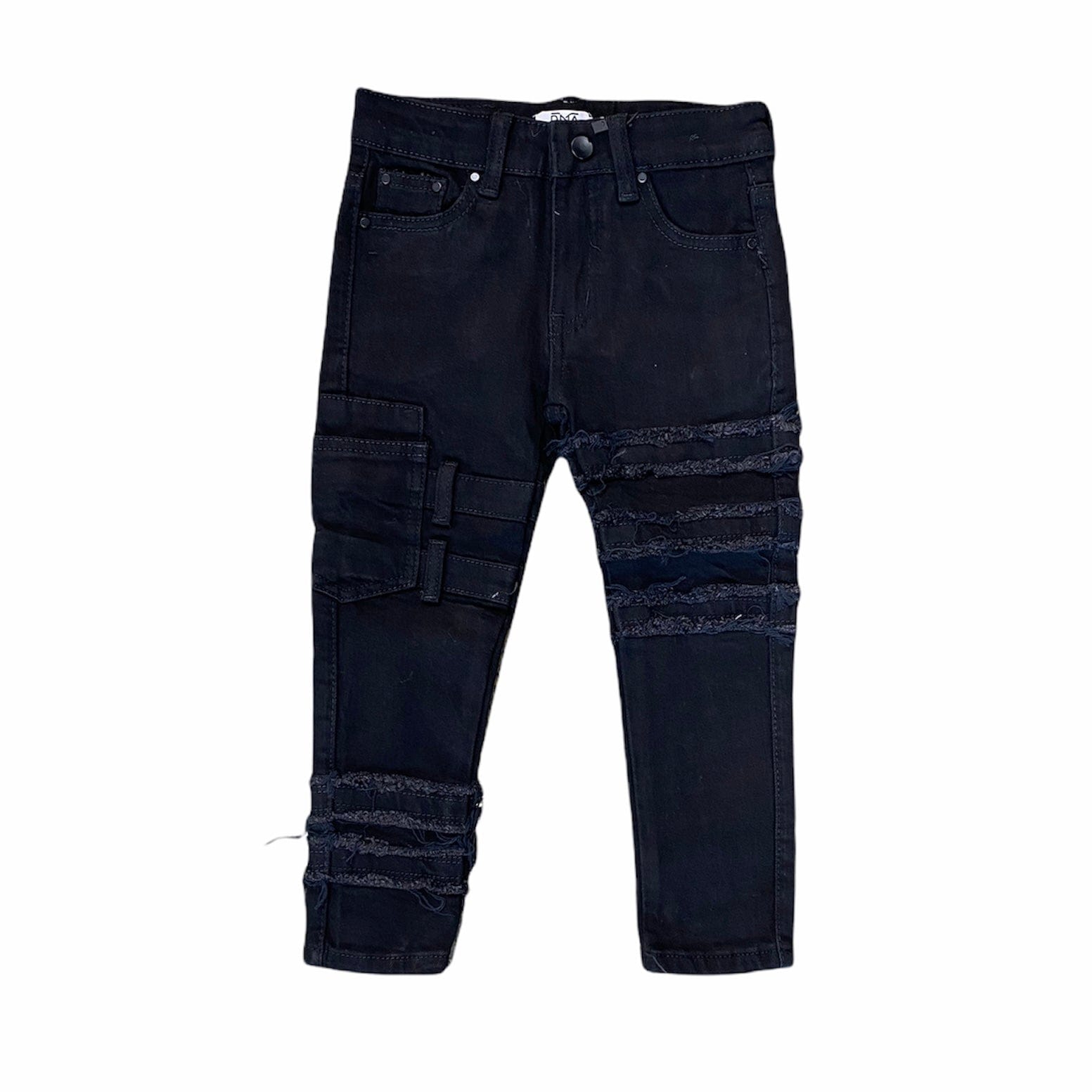 Kids Dna Stacked Jeans (Black) K21 – City Man USA