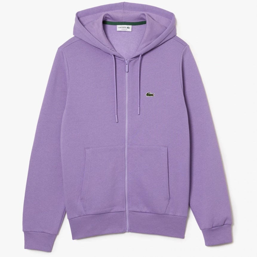 Lacoste Kangaroo Pocket Color Blocked Hoodie Purple SH9626 51