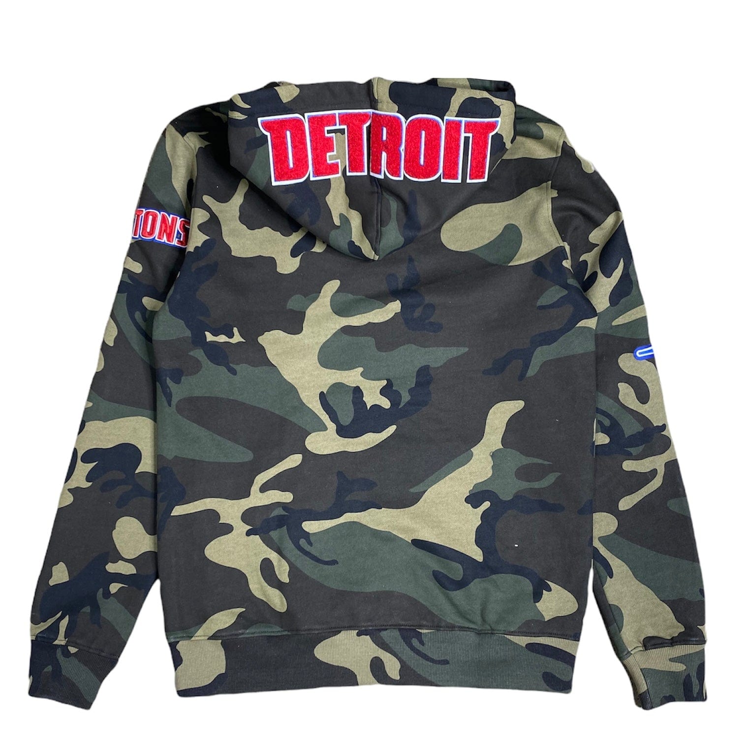 Nothin But Pro Standards ✓ - Pro Standard Detroit Pistons Logo Pullover  Hoodie (Camo) BDP5535