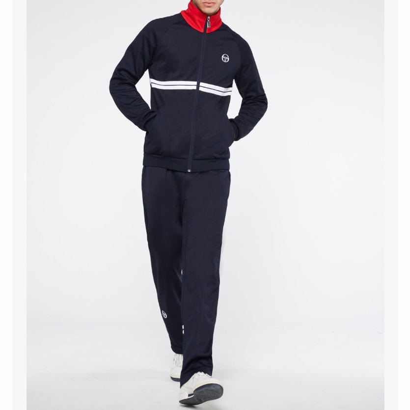 Sergio Tacchini SOVANA VELOUR TRACKSUIT Blue - CANTON