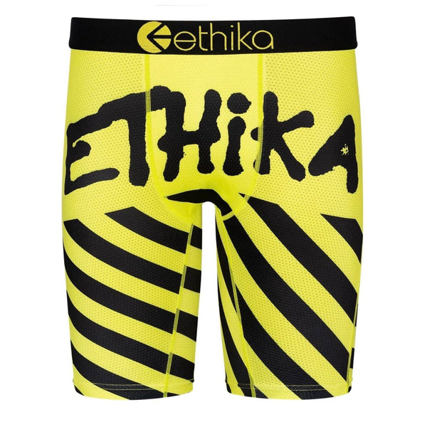 Ethika Go! Neon Yellow Staple Boyshort Underwear