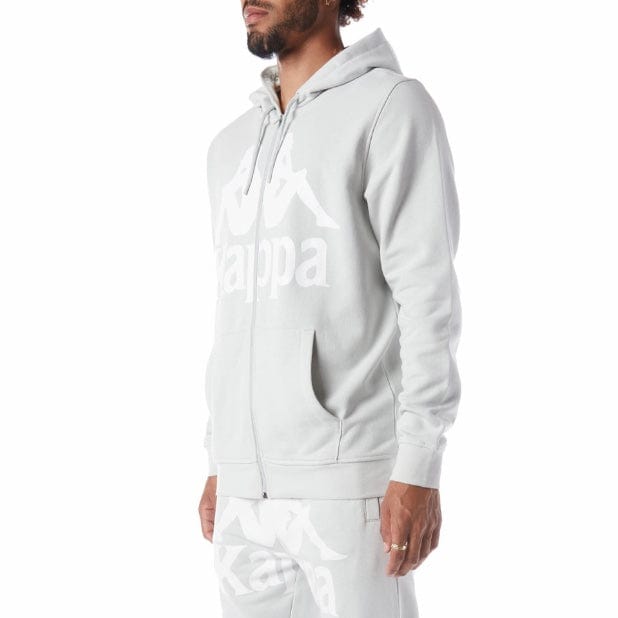 NEW KAPPA TRACK Authentic Kappa AND Hoodie SUITS 321C4XW Awert Northern) (Grey - TEES