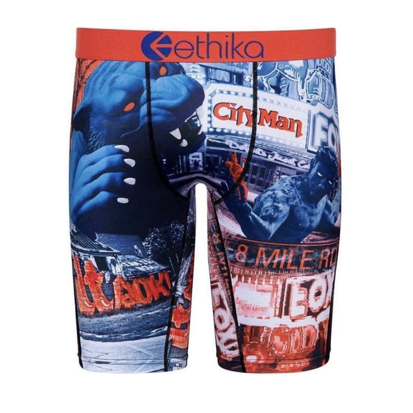 ETHIKA MENS STAPLE UNDERWEAR BOXER BMR DRIP CITY PURPLE