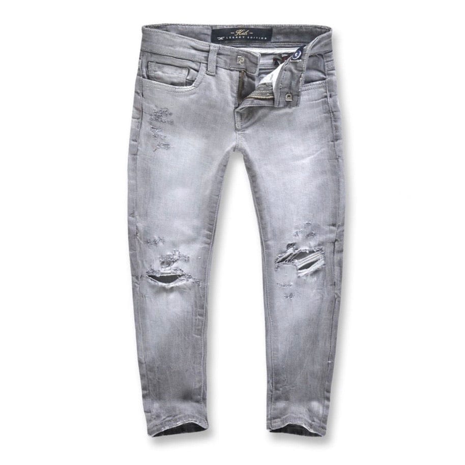 Kids Jordan Craig Asbury Denim (Light Grey) JM3314K – City Man USA