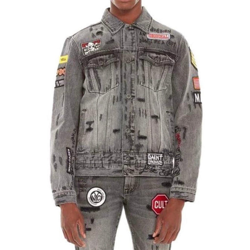 cult of individuality jean jacket