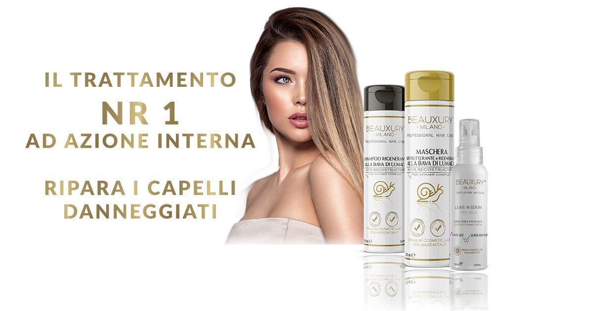 Trattamento Ricostruzione Capelli Danneggiati - Istruzioni Pro Hair Ca –  Beauxury Milano
