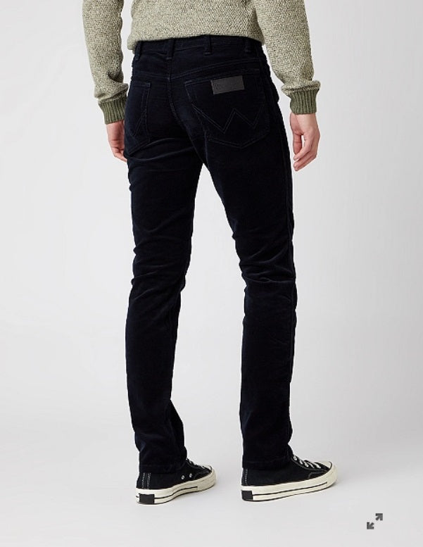 Wrangler Texas Slim Corduroy Jeans 822 - Navy – Watson Menswear