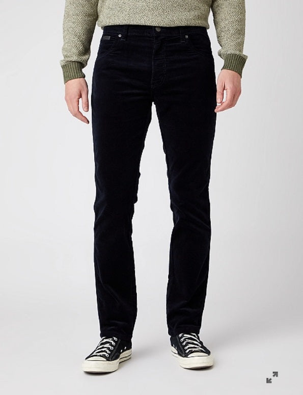 Wrangler Texas Slim Corduroy Jeans 822 - Navy – Watson Menswear