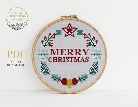 Christmas Cross Stitch Pattern / Harry Potter Cross Stitch P - Inspire  Uplift