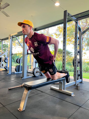 QLD Maroons using the Nordic Bar