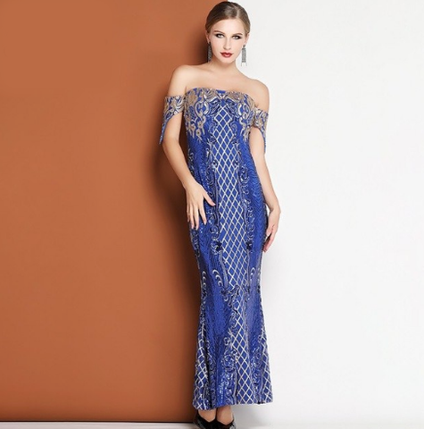 dani one shoulder maxi dress