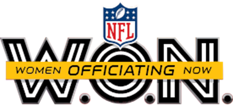NFL Women Officiating Now logo