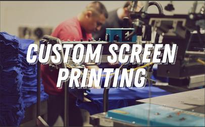 custom screen printing