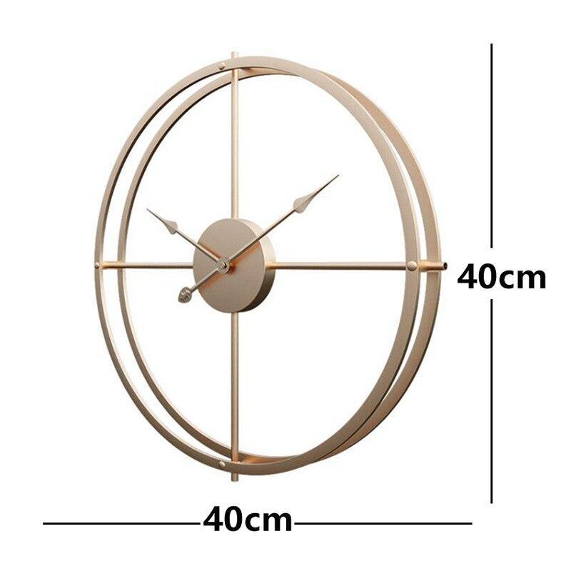 Minimalist Metal Wall Clock | GlamorousHangups – Glamorous Hangups Ltd