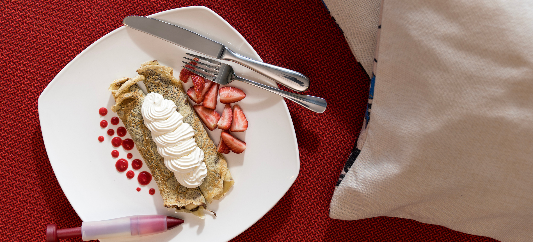 baking for beginners Breakfast Crêpes with Berries