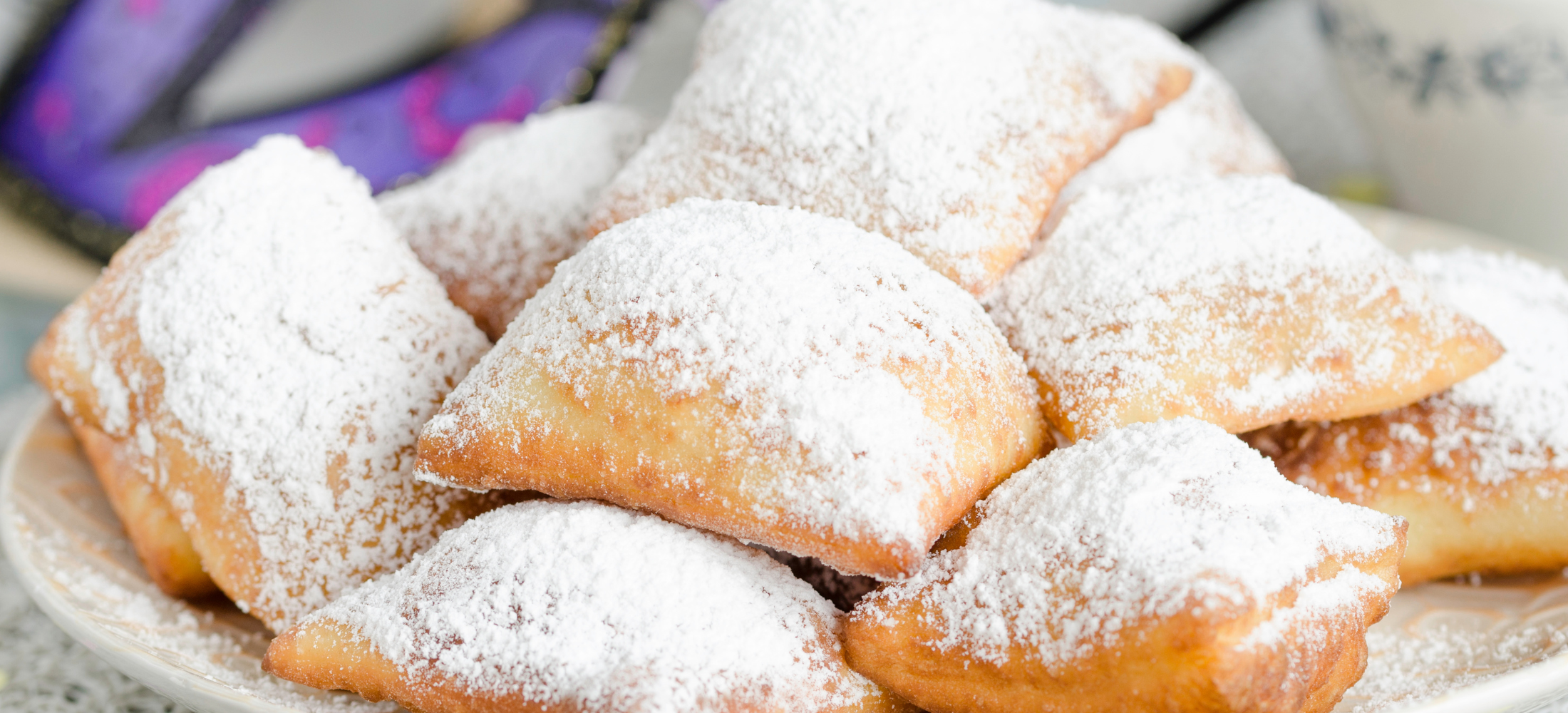 Mardi Gras baking with Cuisipro Beignets recipe