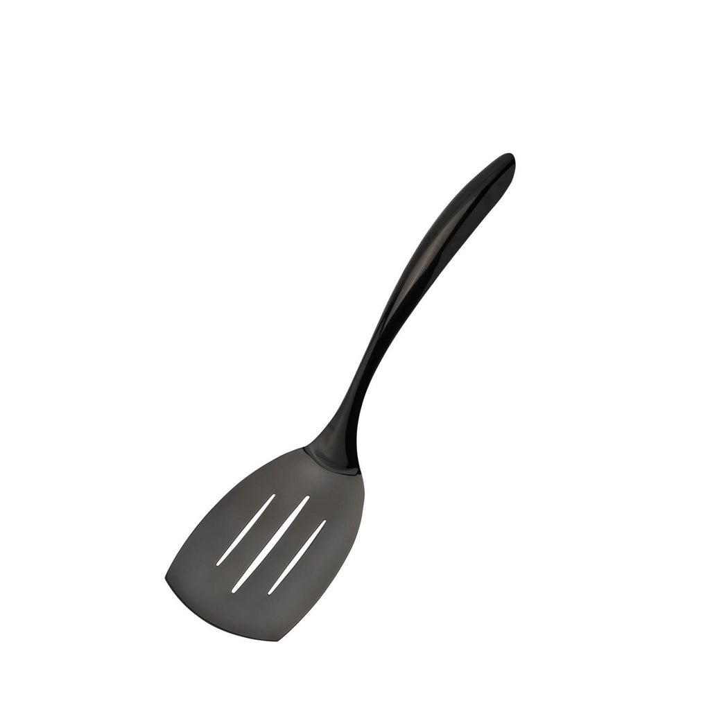 CALPHALON SLOTTED SERVING Spoon 5 Slots Nylon Silicone Black