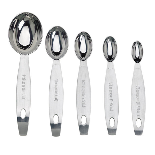  Sur La Table Odd-Size Measuring Spoons, Set of 7, Silver: Home  & Kitchen
