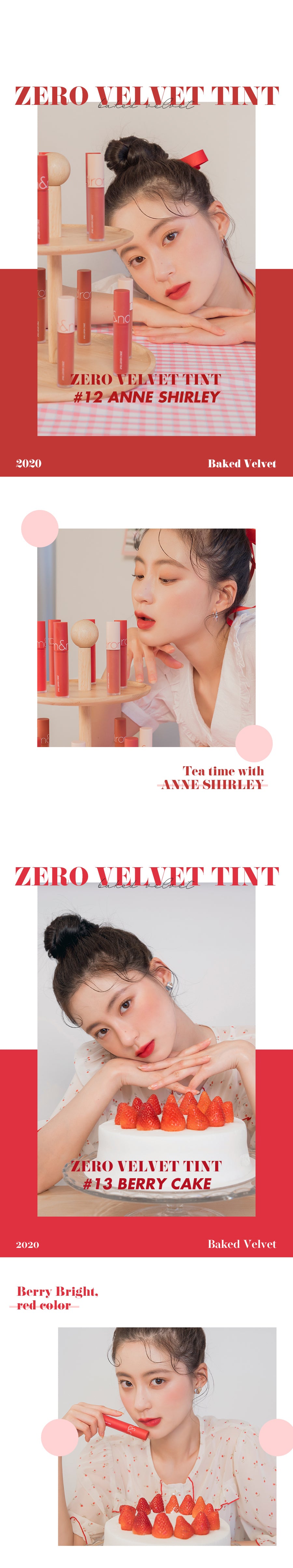 rom&nd ZERO VELVET TINT Bakery k beauty korean cosmetic Korea Australia life makeup