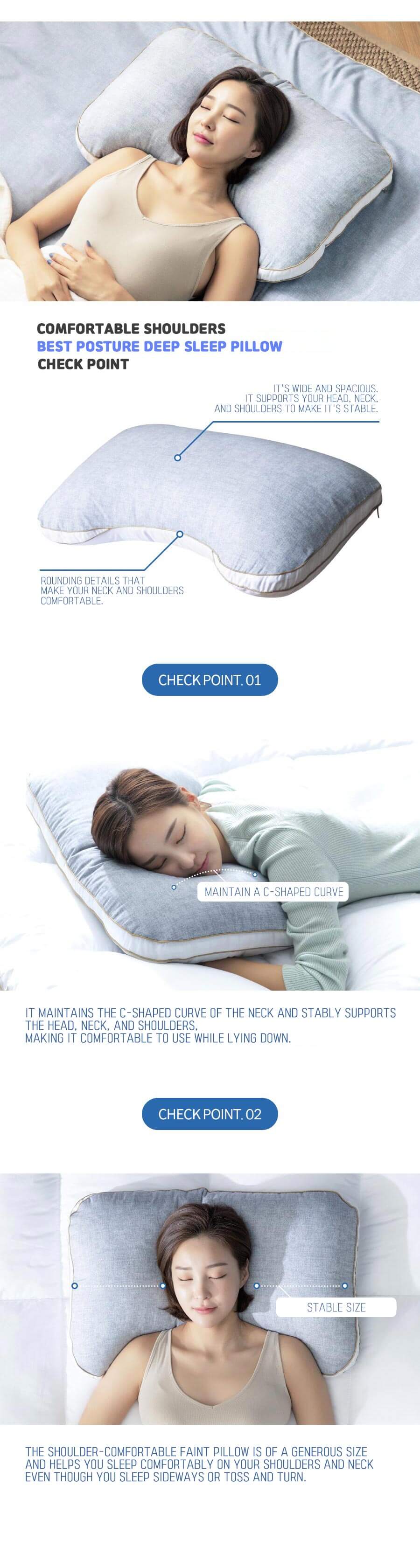 Best posture deep sleep Pillow-2