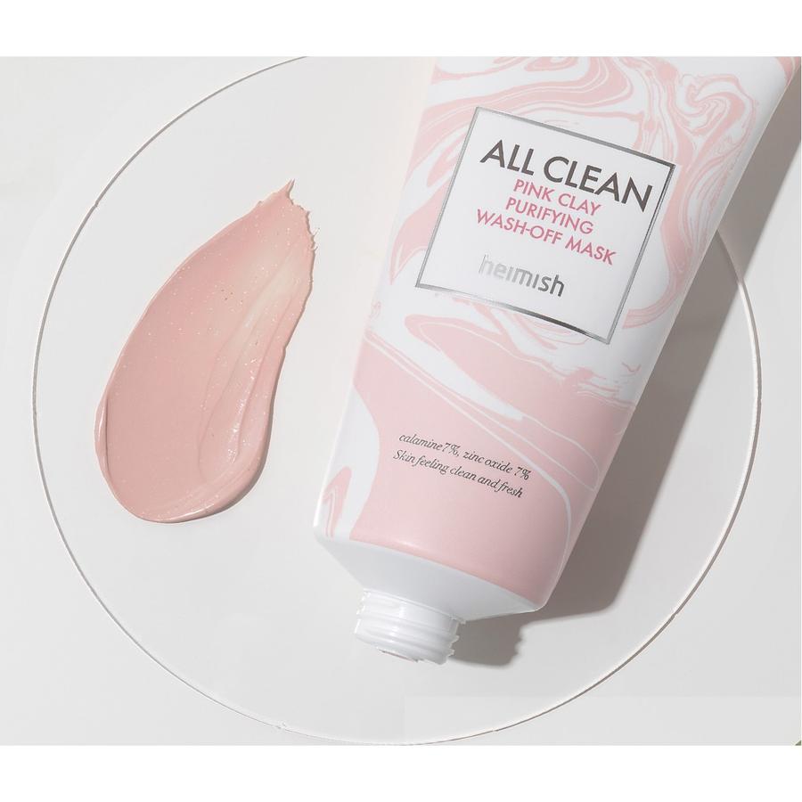 [Heimish] All Clean Pink Clay Purifying Wash-Off Mask 150g