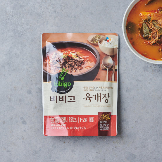 [CJ Bibigo] Yukgaejang(Spicy Beef Soup) 500g