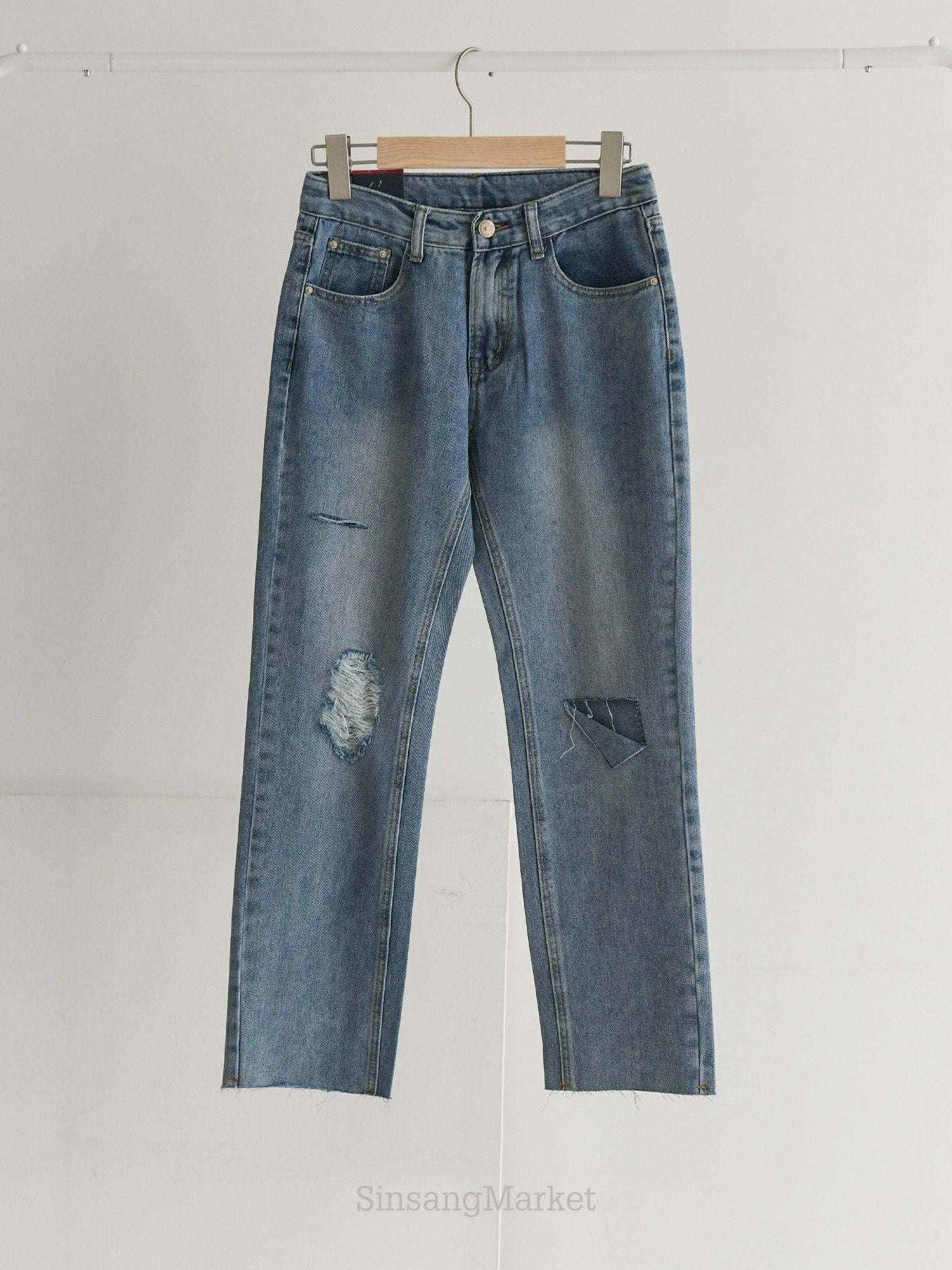 Damage Crop Cutting Jeans – https://kanzi.com.au