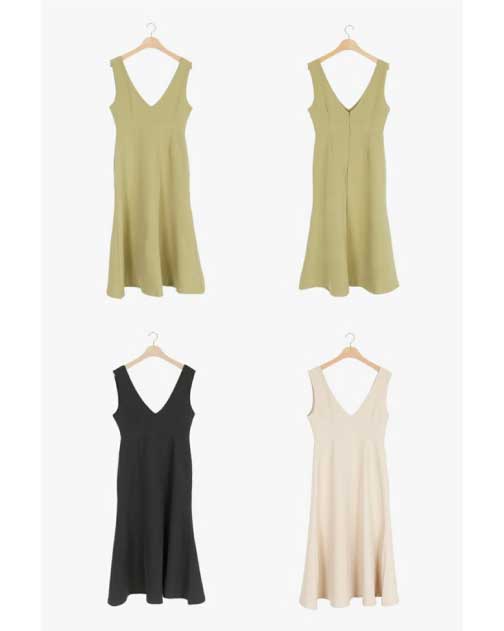 Rony Sleeveless Dress Sydney Delivery Fashion Korean