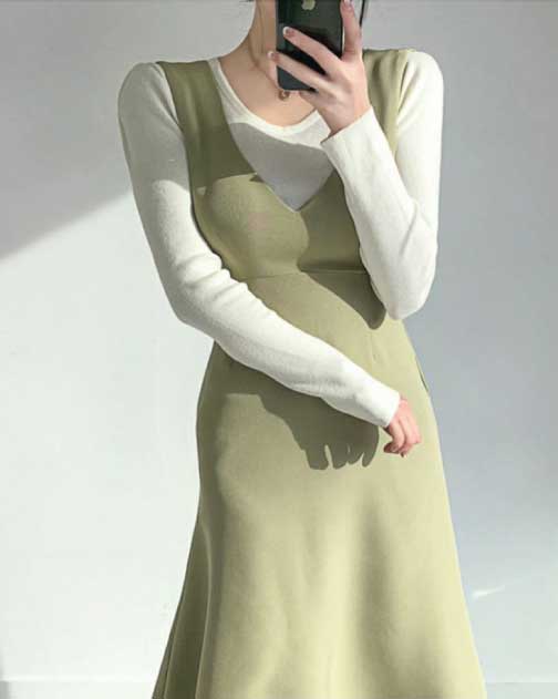 Rony Sleeveless Dress Sydney Delivery Fashion Korean