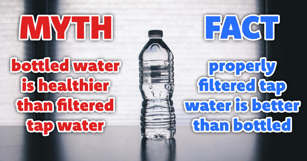 bottled water compared to tap water