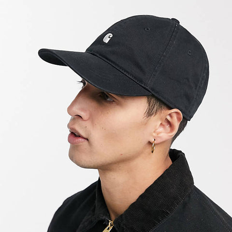 Carhartt WIP Madison logo cap in black