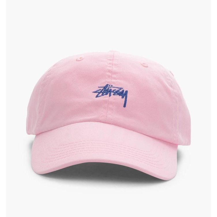 Stussy Stock Low Profile Cap Pink Bnd Apparel