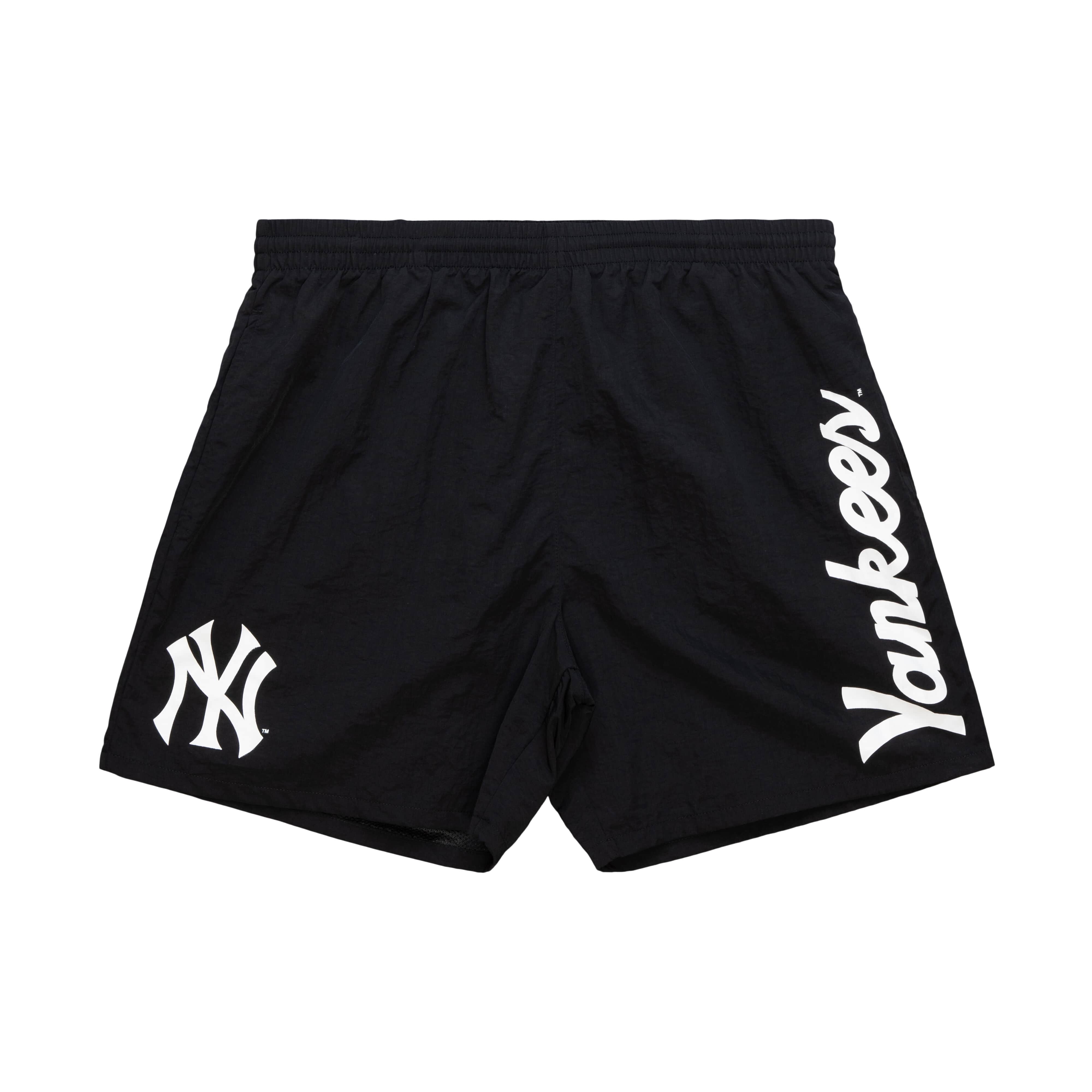 New York Yankees Team Essentials Nylon Shorts - Black – Sneaker Bar