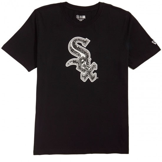 New Era Chicago White Sox Comic Cloud T-Shirt - Black L