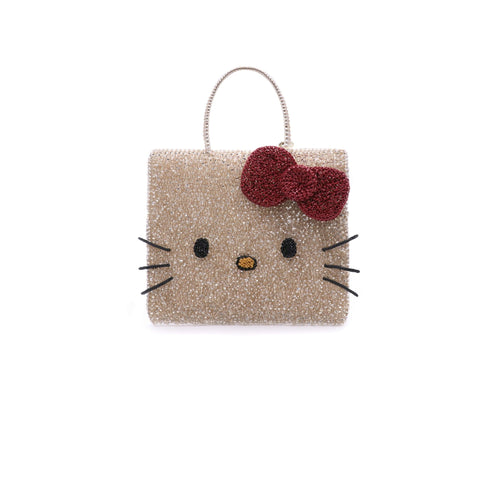 Hello Kitty X Anteprima Pink Silver Wire Shoulder Bag For Sale at 1stDibs   anteprima hello kitty bag price, hello kitty shoulder bag, hello kitty  designer purse