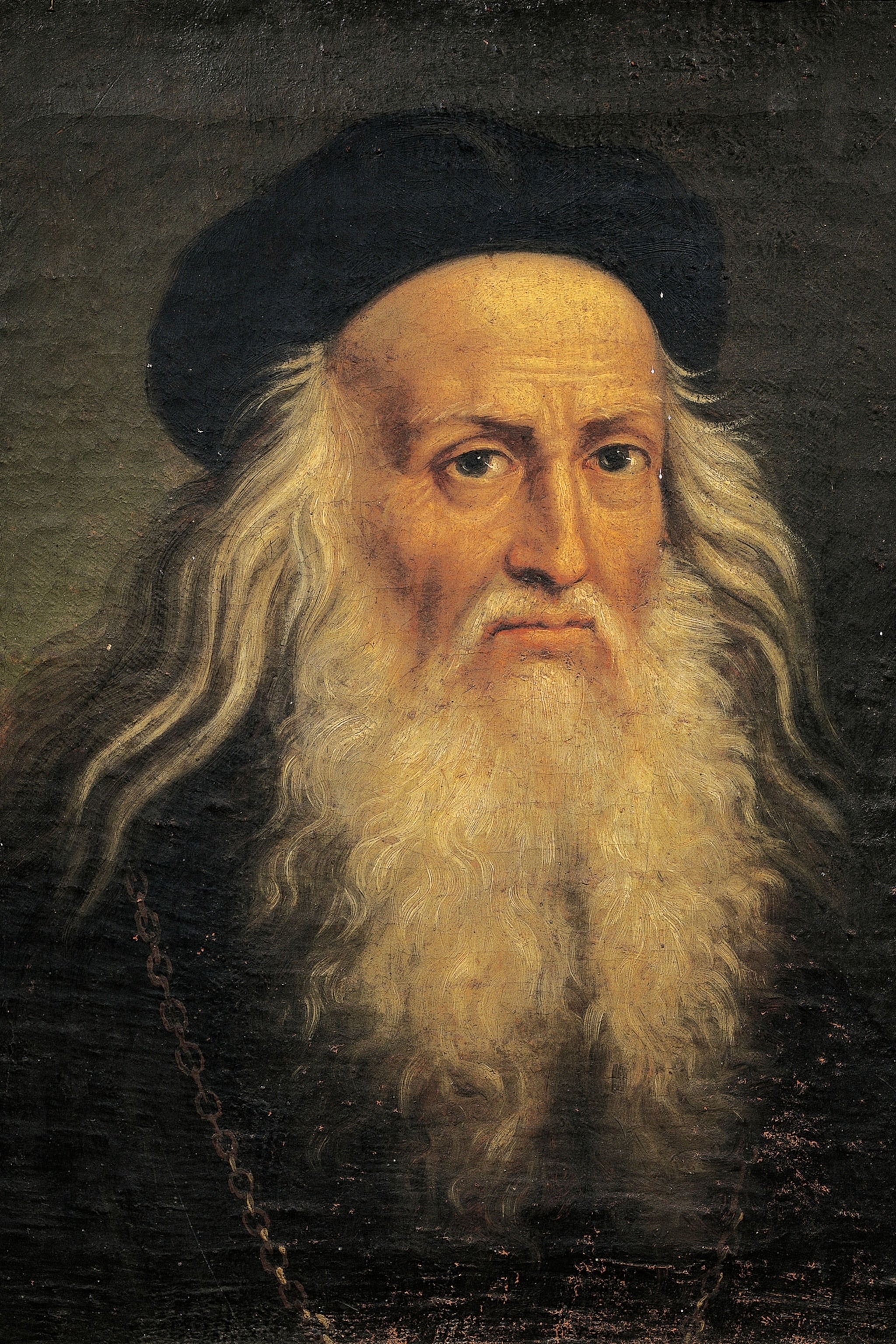 Leonardo da vinci自画像