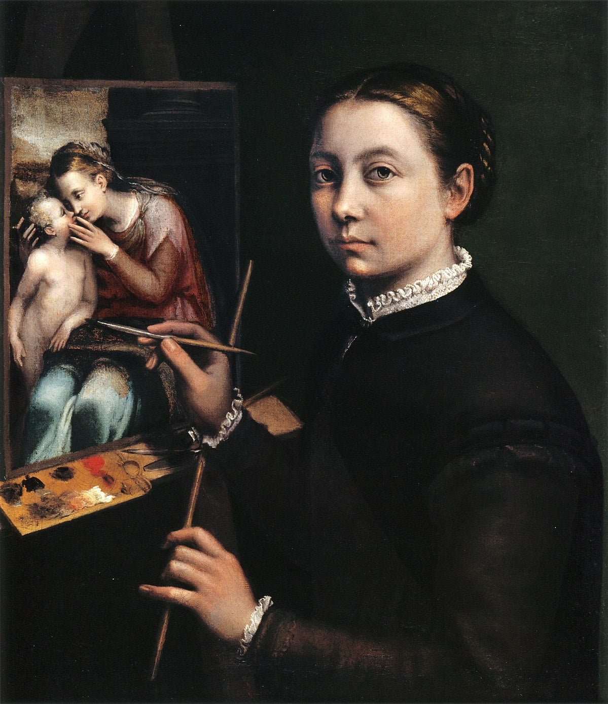 Sofonisba Anguissola, Autorretrato