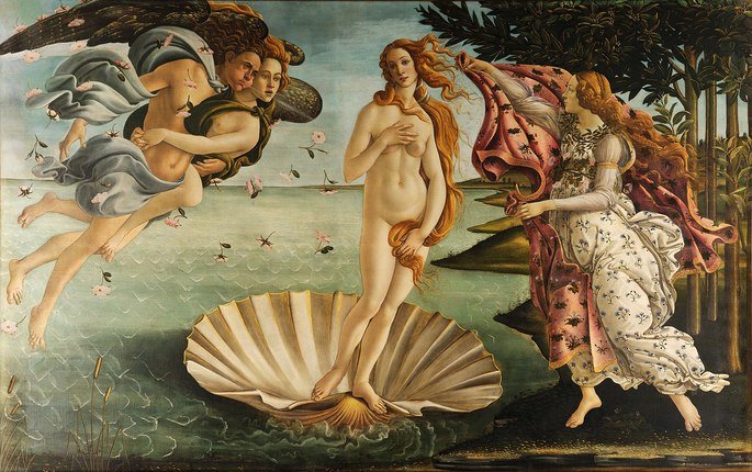 金星的诞生-Sandro Botticelli