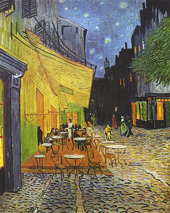 Cafe Terrace at Night - Vincent Van Gogh