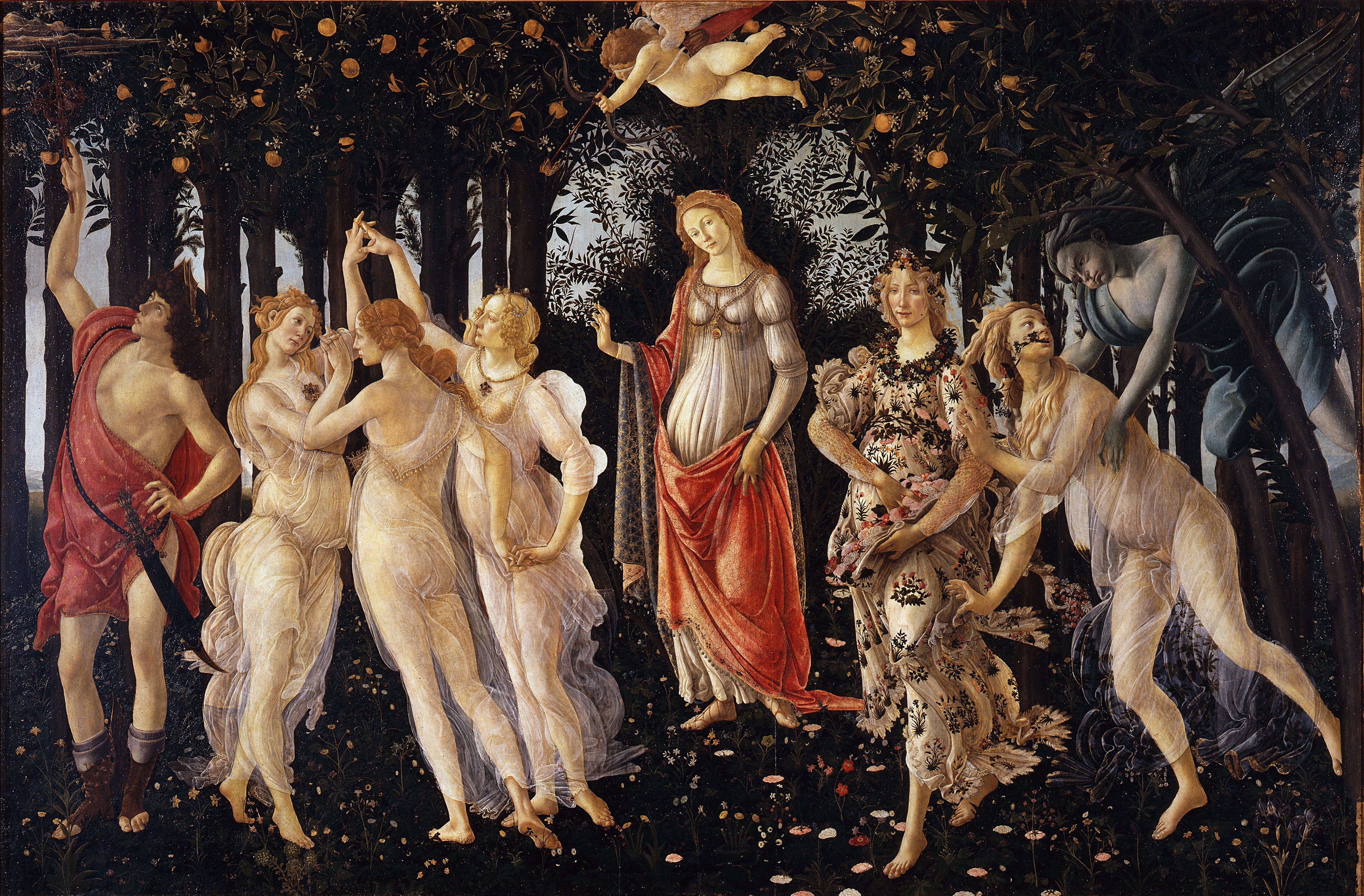 Alegoria da Primavera - Botticelli
