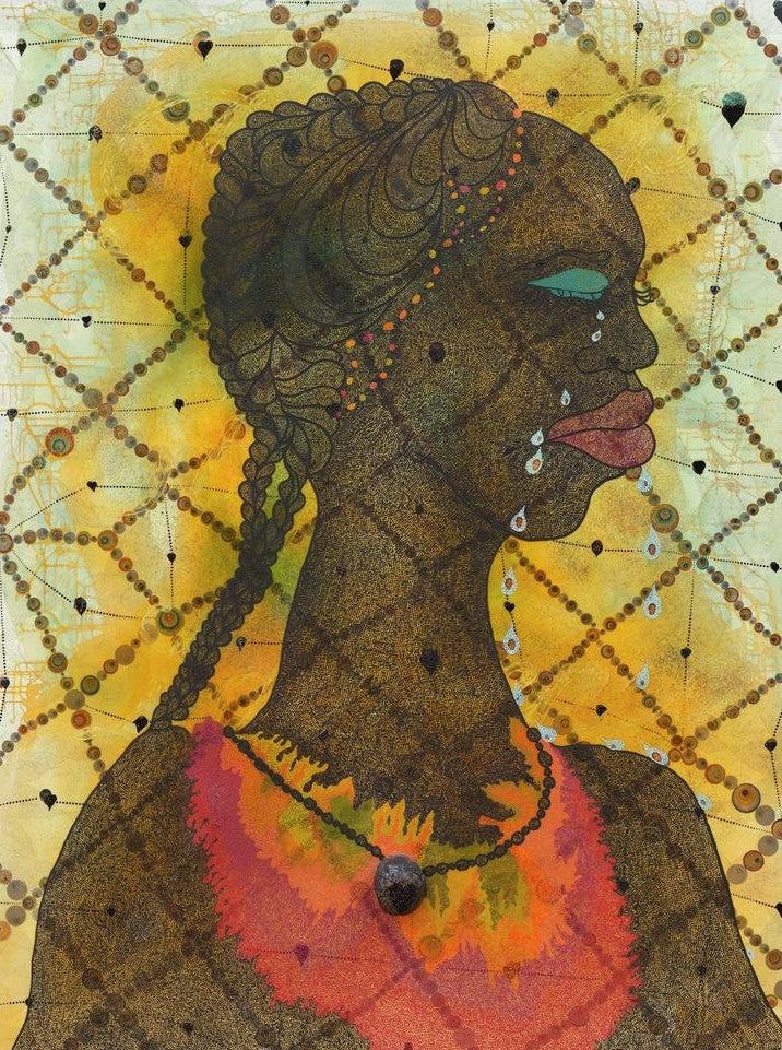 Chris Ofili - No Woman, No Cry