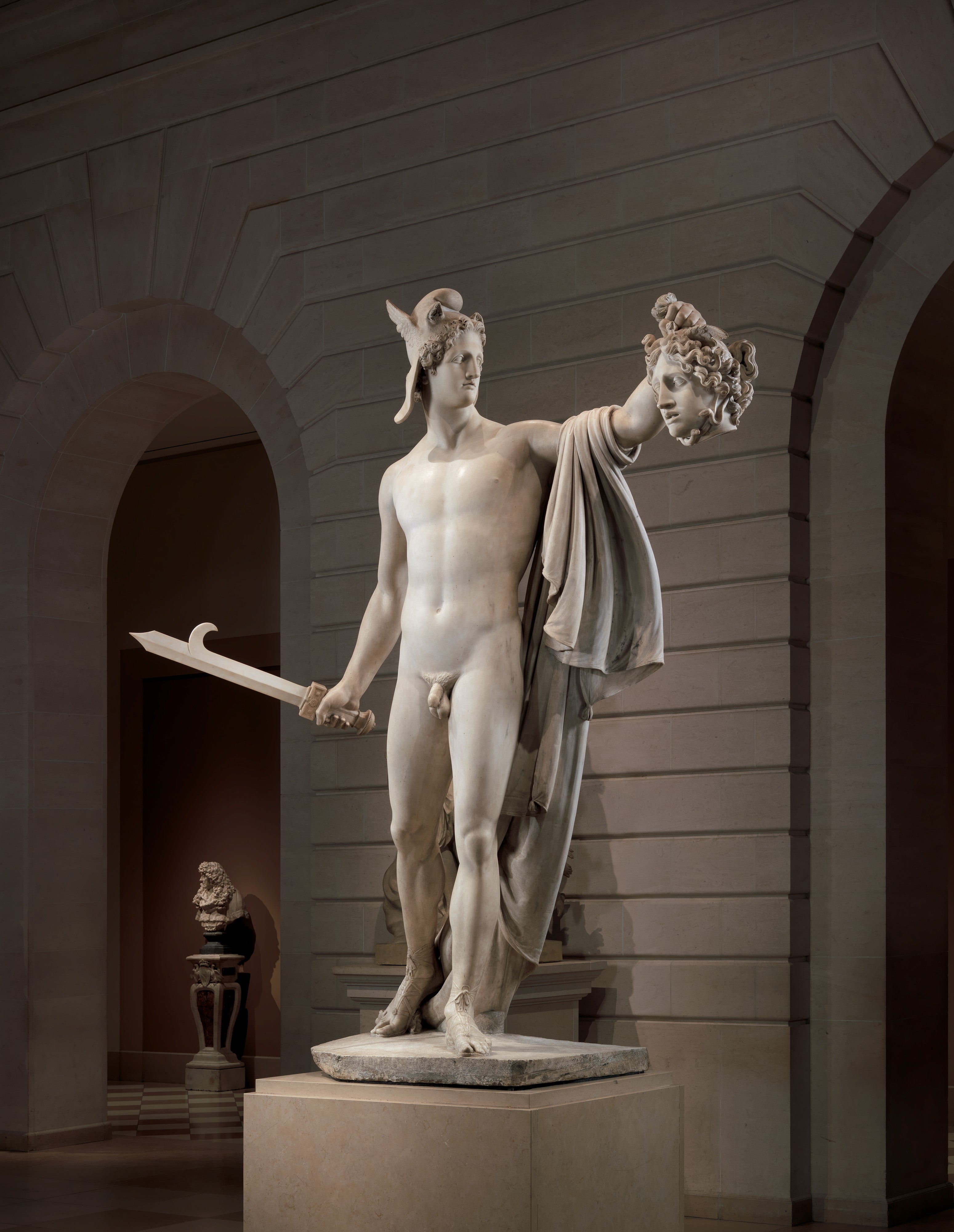 Perseus cu capul Medusa, Antonio Canova
