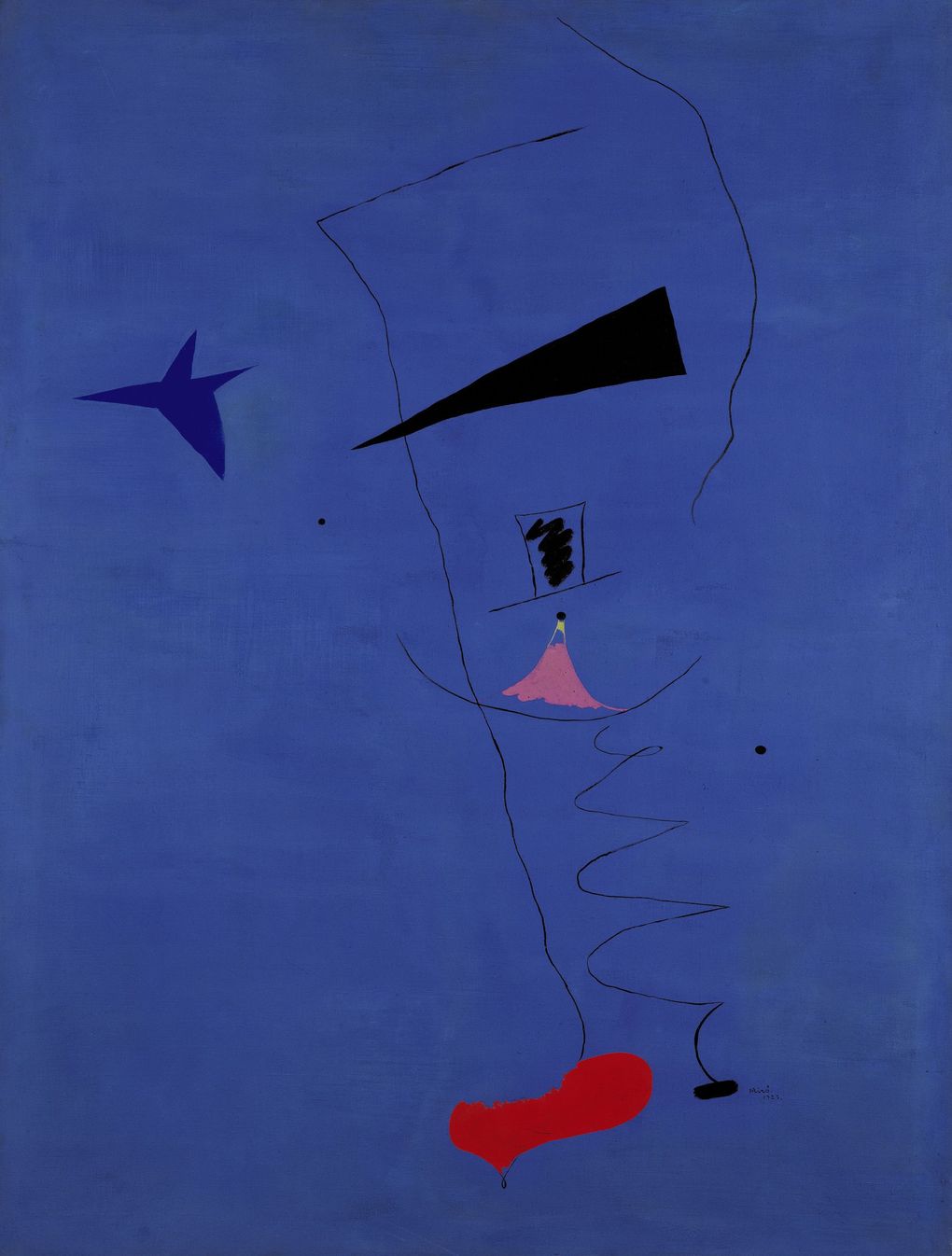 Etoile Bleue-琼·米罗（JoanMiró）