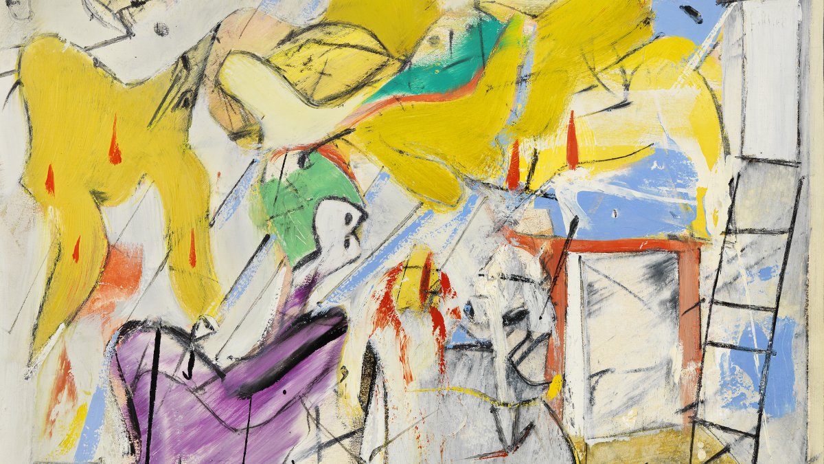 Abstract Expressionism Abstraction by Willem de Kooning