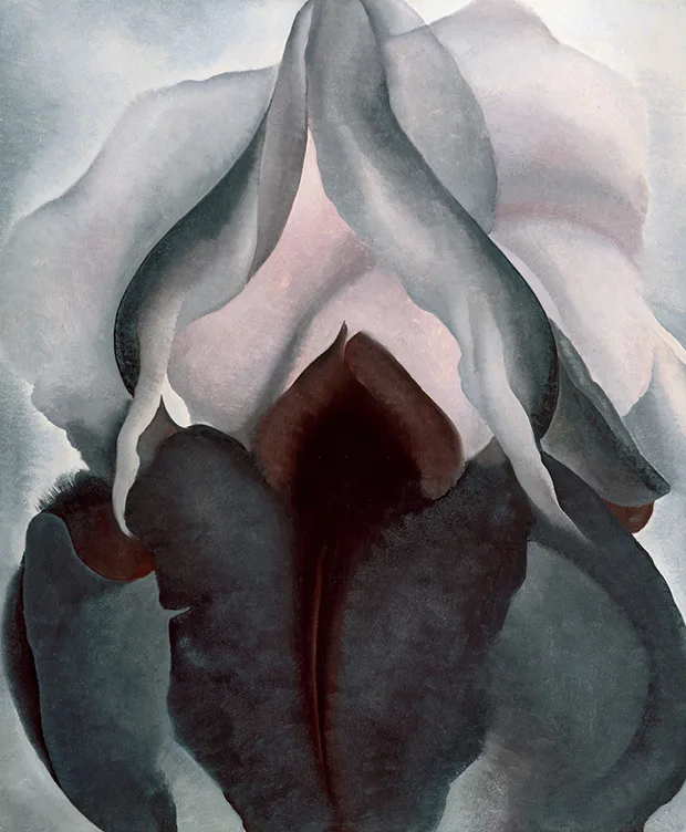 Iris negru - Georgia O'Keeffe